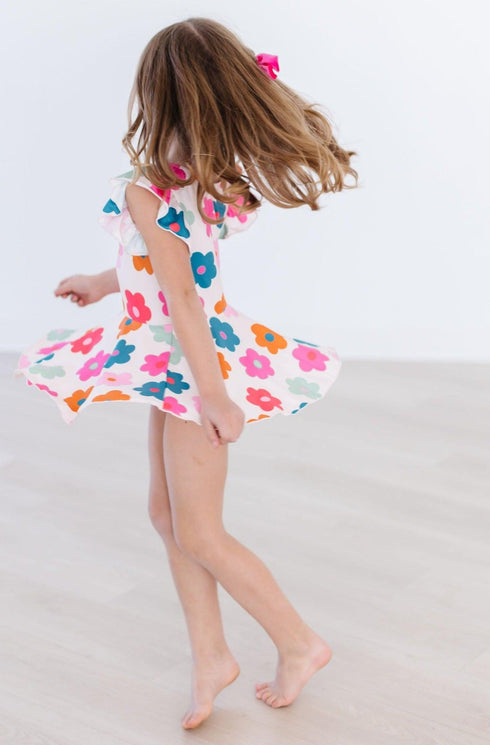 retro-floral-s-s-twirl-leotard Mila &  Rose - Sophia's Style--2T--3